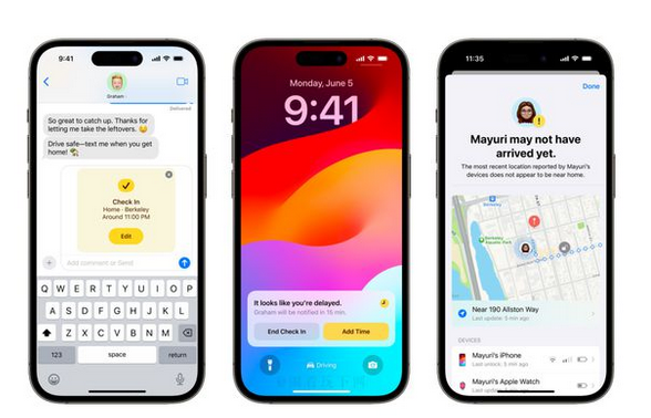 邕宁苹果维修站分享如何在iPhone上使用平安确认功能 