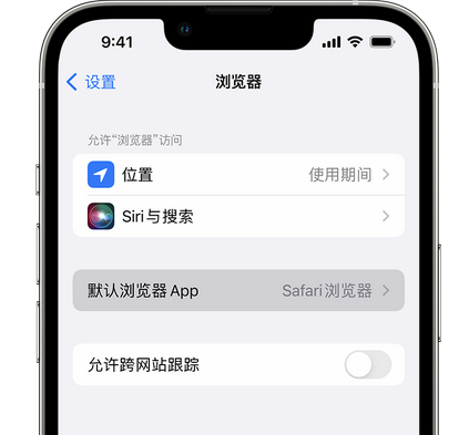 邕宁苹果手机维修店分享如何在iPhone上设置默认浏览器 