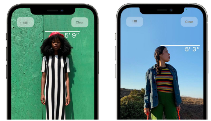 邕宁苹果服务网点分享通过iPhone激光雷达测量身高方法教程 