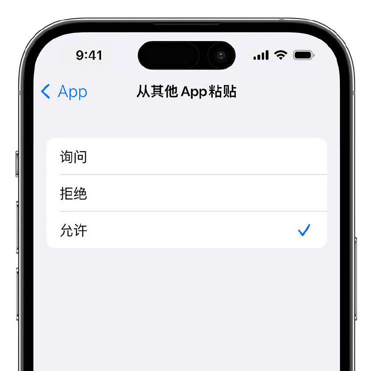 邕宁苹果手机维修分享升级 iOS 16 后，如何关闭 iPhone 中经常出现的粘贴弹窗 