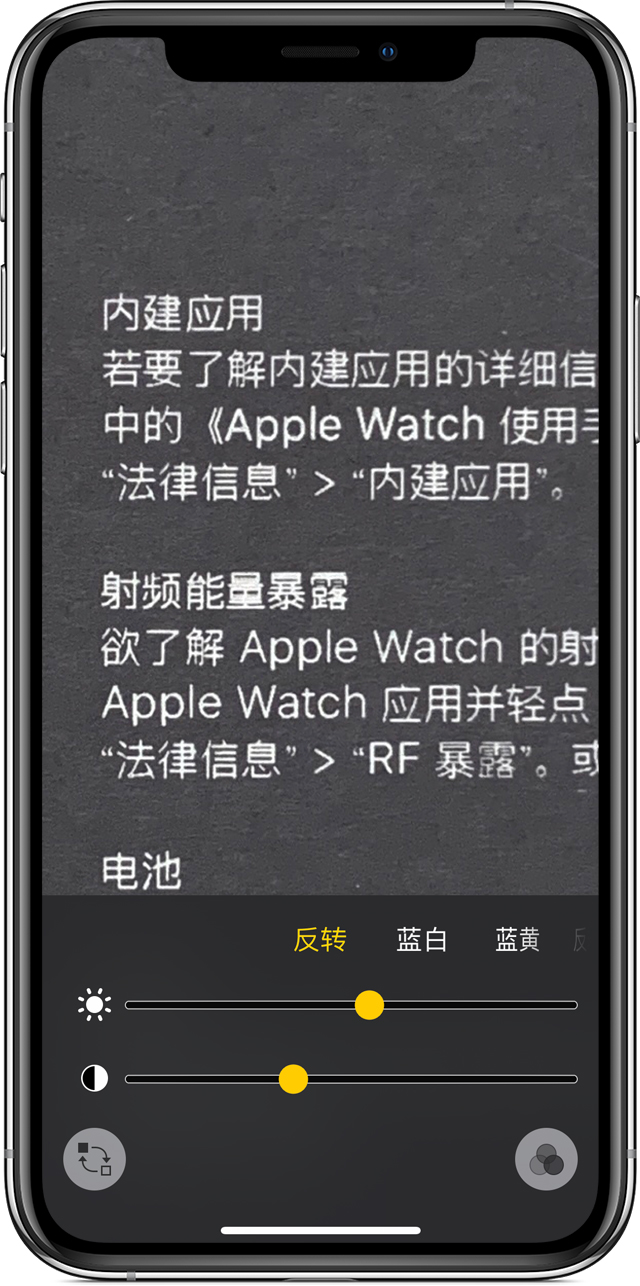 邕宁苹果手机维修分享iPhone 小技巧：使用自带的放大器功能放大文字 