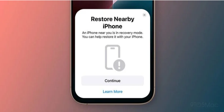 邕宁苹果手机维修分享iOS 18无线恢复功能可用另一部iPhone恢复变砖的iPhone 16 