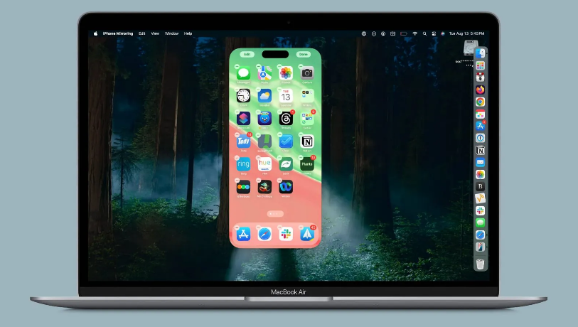 邕宁苹果手机维修分享苹果 macOS 15 Sequoia 和 iOS 18 的 iPhone 投屏功能升级 